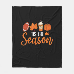 Pumpkin Spice Football Dies ist die Saison Fall Th Fleecedecke