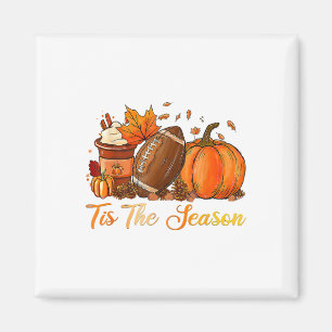 Pumpkin Spice Football Dies ist die Saison Fall Th Magnet