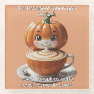 Pumpkin Spice Glasuntersetzer