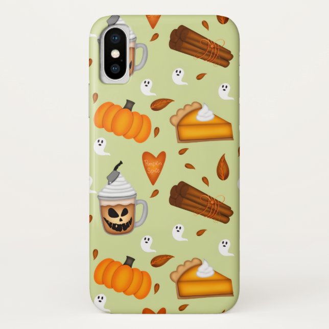 Pumpkin Spice iPhone case (Rückseite)