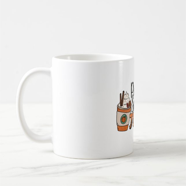 Pumpkin Spice Junkie Tasse Cup (Links)