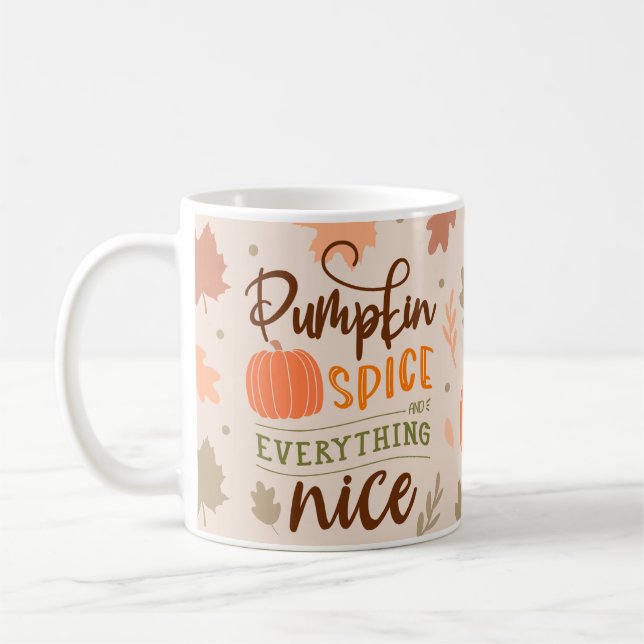 Pumpkin Spice Kaffeetasse (Links)