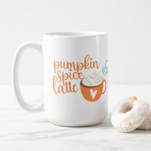 Pumpkin Spice Latte Coffee Tasse