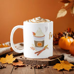 Pumpkin Spice Latte Kaffeetasse<br><div class="desc">Es ist jeder Herbst Lieblingsgetränk! Die KürbisspitzLatte! Genießen Sie gemütliche Momente mit jedem Schluck aus dieser Pumpkin GewürzLatte Tasse.</div>