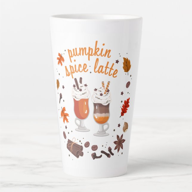Pumpkin Spice Latte Milchtasse (Vorderseite)