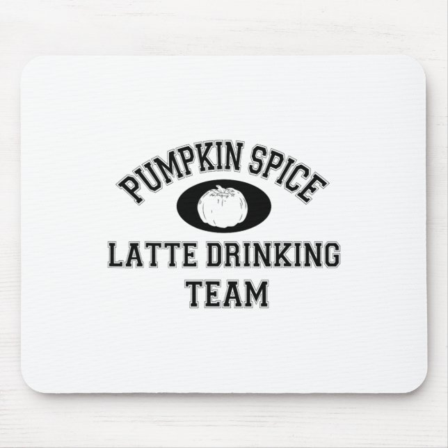 Pumpkin Spice Latte Team - Psl Lover Fall Mousepad (Vorne)