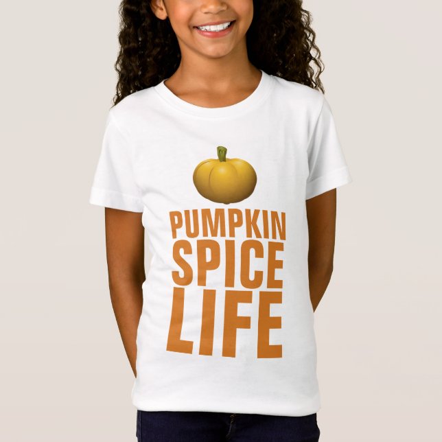 PUMPKIN SPICE LIFE KIDS T - Shirt (Vorderseite)
