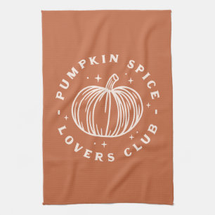 Pumpkin Spice Lovers Club Geschirrtuch