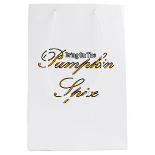Pumpkin Spice Mittlere Geschenktüte