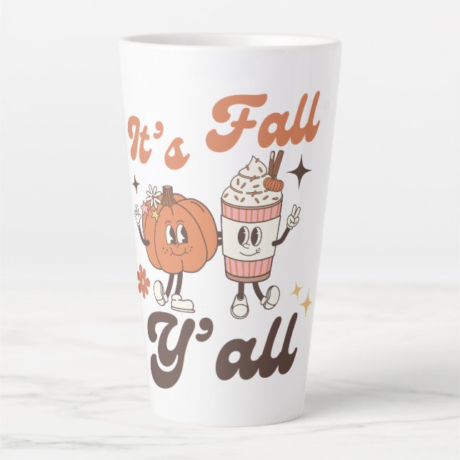 Pumpkin Spice Mug – It’s Fall Y’all  Milchtasse (Vorderseite)
