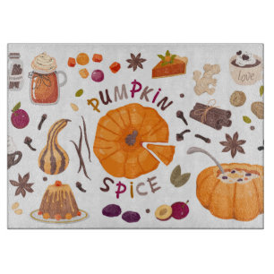 Pumpkin Spice Schneidebrett