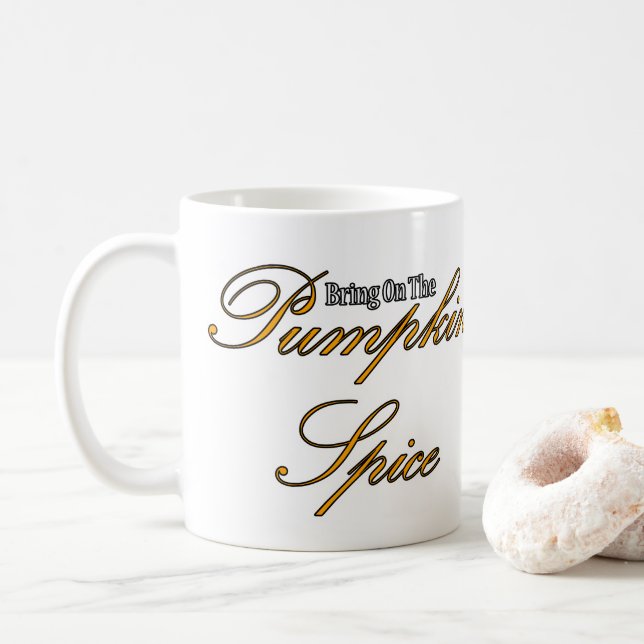 Pumpkin Spice Tasse (Mit Donut)