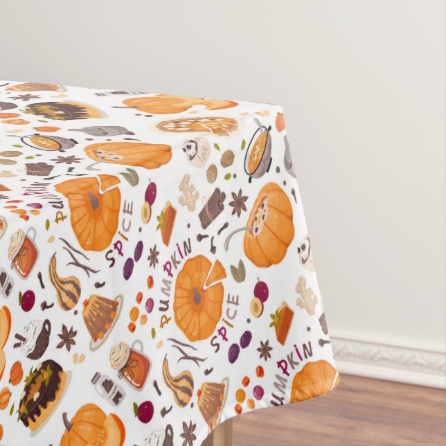 Pumpkin Spice Tischdecke (Beispiel)