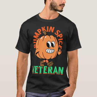 Pumpkin Spice Veteran Cute T shirt Design Funny Pu