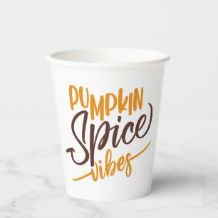 Pumpkin Spice Vibes Pappbecher
