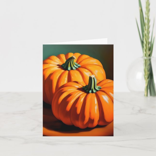 Pumpkin-Studie - AI - B Karte (Vorderseite)