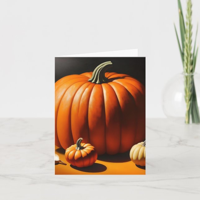 Pumpkin-Studie - AI - E Karte (Vorderseite)
