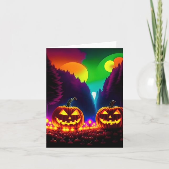 Pumpkin-Studie - AI - M Karte (Vorderseite)