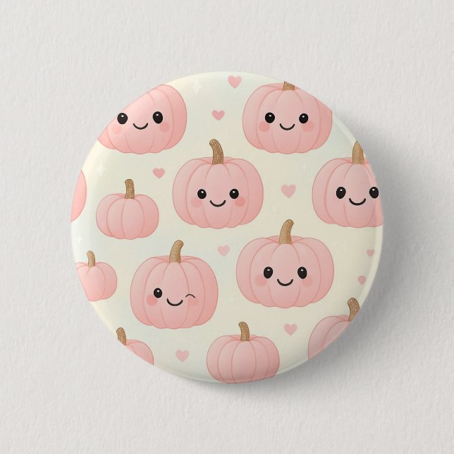 Pumpkin-Süsse-Abzeichen Button (Vorderseite)