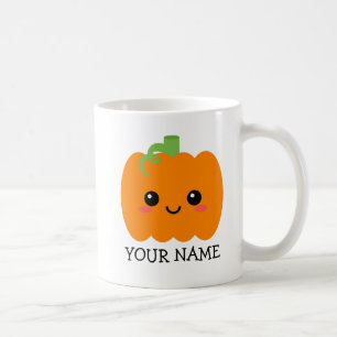 Pumpkin-Tasse, personalisierte Umarmung, Erntedank Kaffeetasse