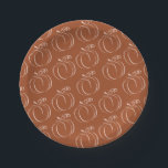 Pumpkin Terracotta Bohemisch Earthy Baby Dusche Pappteller<br><div class="desc">Genießen Sie die Wärme des Herbstes mit unserer Bohemischen Baby-Dusche aus Terracotta Pumpkin. Dieses Set mit seinem eleganten Kürbismotiv und den rustikal verbrannten Orangentönen bietet eine wunderschön gestaltete Einladung,  Schilder,  Dankeschön-Karten und Dekor. Ideal für ein gemütliches,  boho-inspiriert Fest mit erdigen Tönen und zeitlosem Charme #zazzlemade</div>