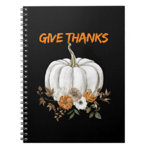Pumpkin-themed - Danke Notizblock
