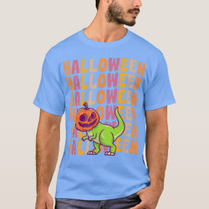 Pumpkin TRe Dinosaur 70er 80er Retro Vintag Style  T-Shirt