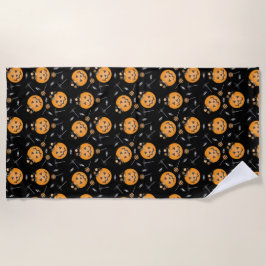 Pumpkin Trick oder Treat Ecket Halloween Lollipops Strandtuch