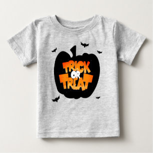 Pumpkin Trick oder Treat Happy Halloween Kleinkind Baby T-shirt