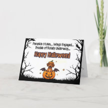 Pumpkin Trouble Pup – Happy Halloween