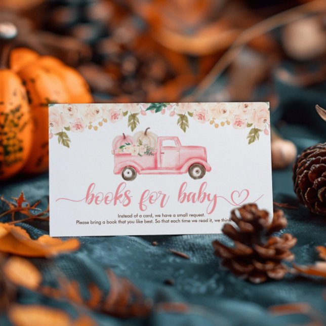 Pumpkin Truck Kinderduschbücher für Baby Begleitkarte (Von Creator hochgeladen)
