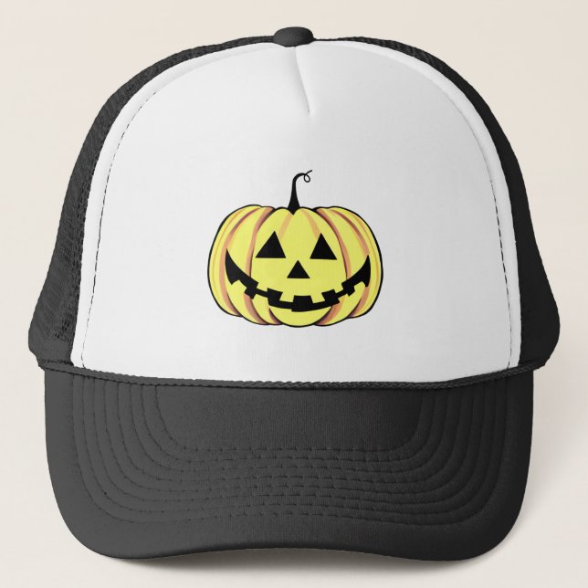 Pumpkin Trucker Hat Truckerkappe (Vorderseite)