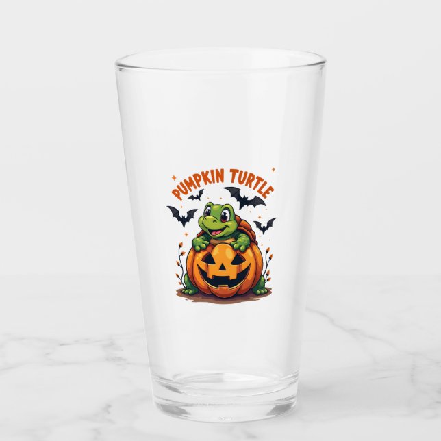 Pumpkin Turtle Glas (Vorderseite)