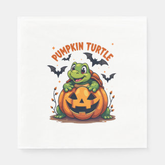 Pumpkin Turtle Serviette