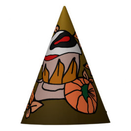 Pumpkin und Augenbrauen für Perfektion Partyhütchen