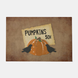 Pumpkin und Crows Door Mat Fußmatte