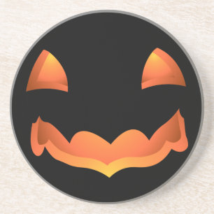 Pumpkin Untersetzer Fun Halloween Jack-O-Lantern D