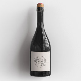 Pumpkin Vines Monogram Wedding