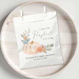 Pumpkin Wasserfarbe Herbstdusche Geschenktütchen