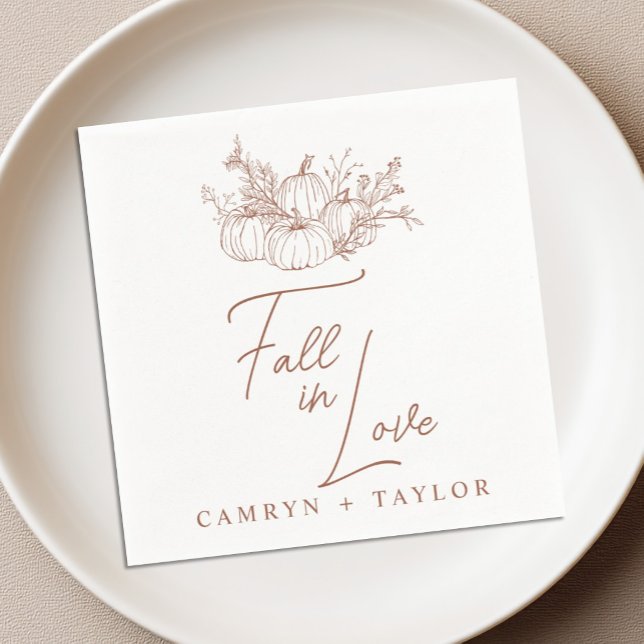 Pumpkin Wedding Serviette (Von Creator hochgeladen)