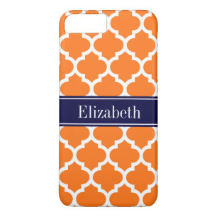 Pumpkin Welch marokkanische #5 Navy Blue Name Mono Case-Mate iPhone Hülle