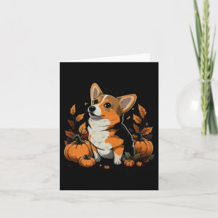 Pumpkin Welsh Corgi Kostüm auf Walisisch Corgi Hal Karte