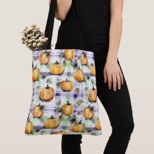 Pumpkin Whimsy auf Woodland Kariert