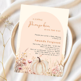 Pumpkin Wildblume rosa Bogen Budget Kinderdusche