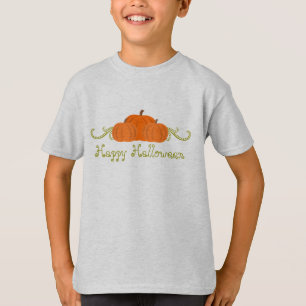 Pumpkin-Wirbel Halloween-Kid-T-Shirt T-Shirt
