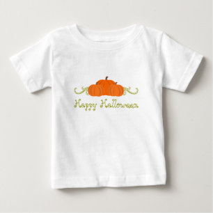 Pumpkin Wirbel Halloween Säugling T-Shirt