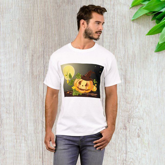 Pumpkin Witch Mens T - Shirt (Von Creator hochgeladen)