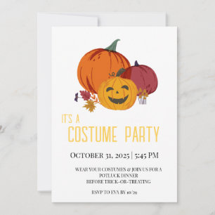 Pumpkin zu reden über Einladung