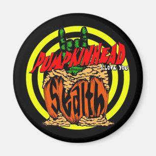 Pumpkinhead Zombie-Felsen-Magnet Magnet