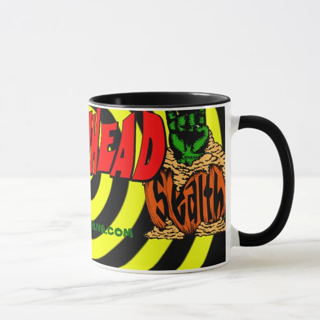 Pumpkinhead Zombie-Felsen-Tasse Tasse (Rechts)
